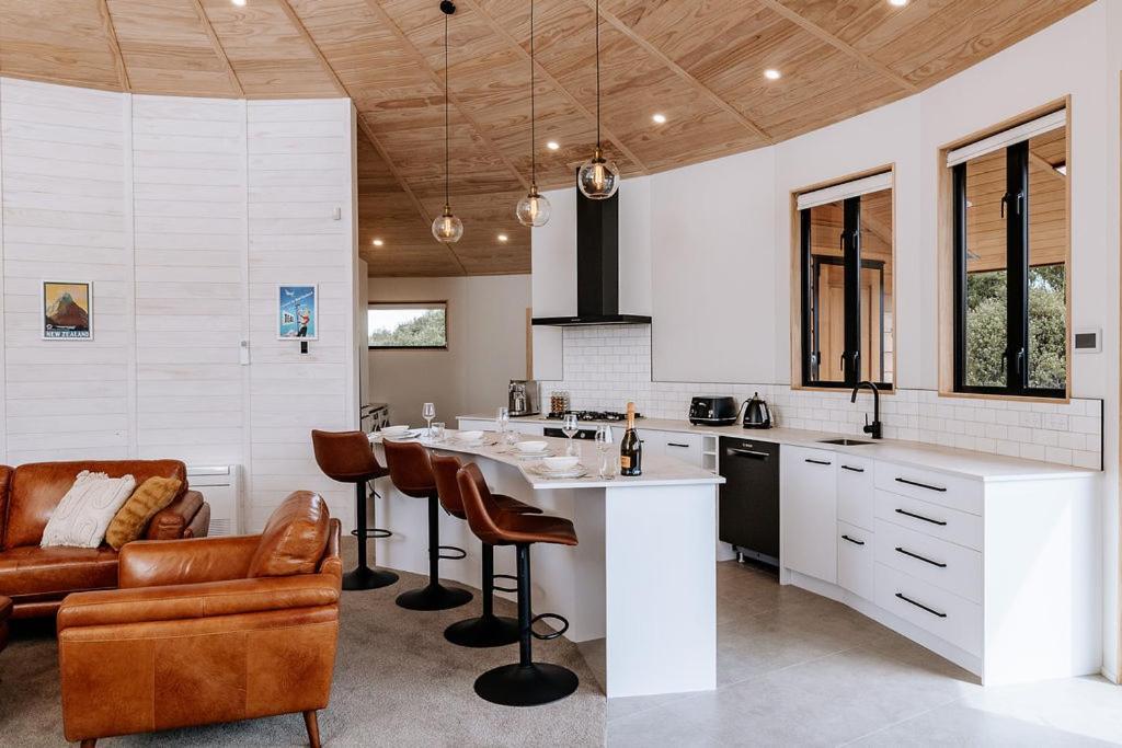 Kaho - Ohakune Holiday Home With Spa Esterno foto