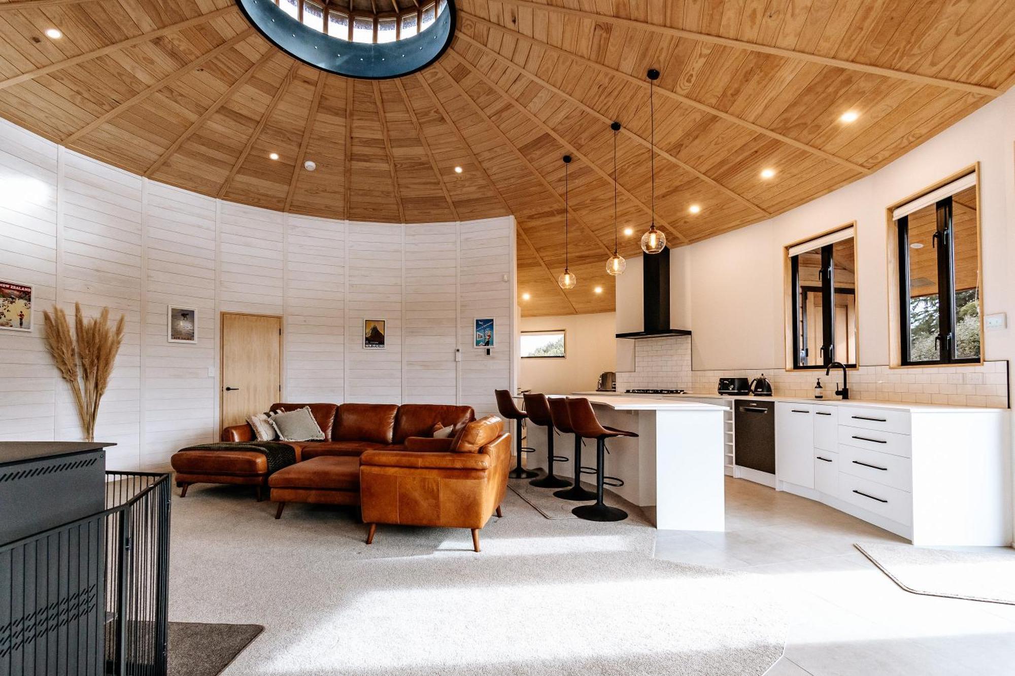 Kaho - Ohakune Holiday Home With Spa Esterno foto