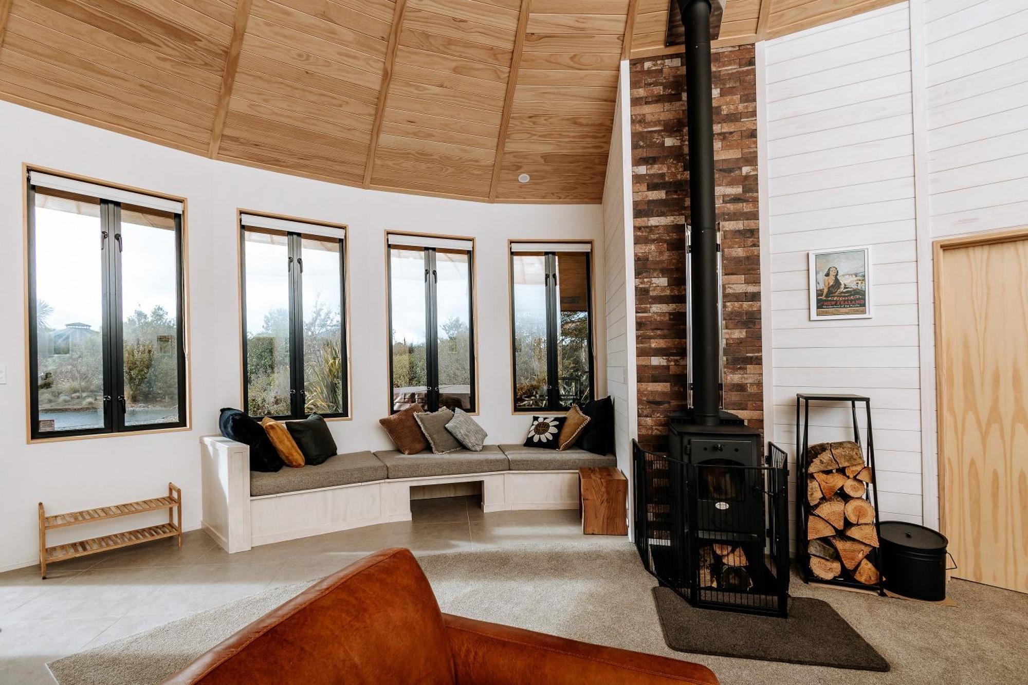 Kaho - Ohakune Holiday Home With Spa Esterno foto